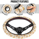 Star Wars BB8 Steering Wheel Cover Premium Car Steering Wheel Cover Nearkii
