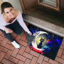 Sailor Moon Cat Moon And Back Anime Door Mat Nearkii