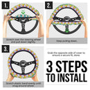 Togepi Pokemon Anime Custom Car Steering Wheel Cover Nearkii