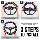 Jirachi Pokemon Anime Custom Car Steering Wheel Cover Nearkii