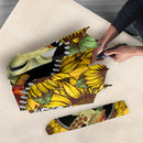 Turtle Sunflower Zipper Umbrella Nearkii