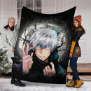 Satoru Gojo Jujutsu Kaisen Moonlight Premium Blanket Nearkii