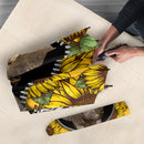 Elephant Sunflower Zipper Umbrella Nearkii