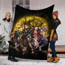 Moon Demonslayer Moonlight Premium Blanket Nearkii