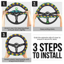 Umbreon Pokemon Anime Custom Car Steering Wheel Cover Nearkii