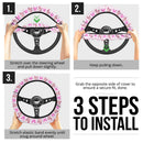 Pokemon Sylveon Eevee Evolution Car Steering Wheel Cover Nearkii