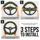 TMNT Premium Car Steering Wheel Cover Nearkii