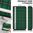 Caro Green Black Premium Custom Car Seat Belt Covers Nearkii
