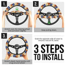 Bird Pokemon Car Steering Wheel Cover Nearkii