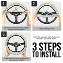 Cute Pokemon Car Steering Wheel Cover Nearkii