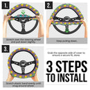 Gengar 2 Pokemon Car Steering Wheel Cover Nearkii