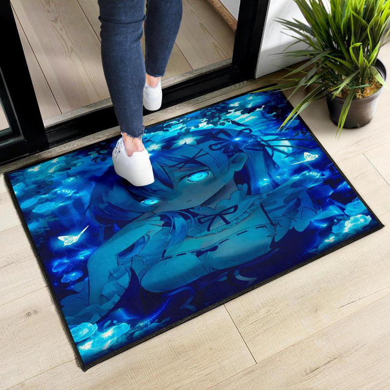 Rem Anime Girl Doormat Nearkii