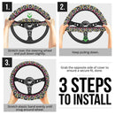 Chipi Giyu Tomioka Demon Slayer Anime Car Steering Wheel Cover 1 Nearkii
