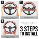 Pattern Pokemon Fox Red Car Steering Wheel Cover Nearkii