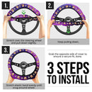 Pokemon Galaxy Eevee Evolution Car Steering Wheel Cover Nearkii