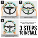 Dragonite Pokemon Car Steering Wheel Cover 2 Nearkii