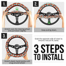 Looney Tunes Yosemit Sam Premium Custom Car Steering Wheel Cover Nearkii