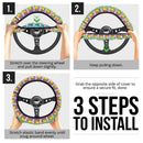 Espeon Pokemon Anime Custom Car Steering Wheel Cover Nearkii