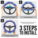Sinistea Pokemon Car Steering Wheel Cover Nearkii