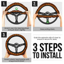 Native American Premium Car Steering Wheel Cover Nearkii