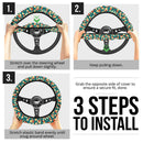 Pattern Pokemon Fire Cute Car Steering Wheel Cover 3 Nearkii