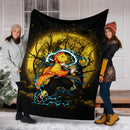 Zenitsu Demon Slayer Moonlight Premium Blanket Nearkii