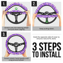 Cutie Mew Pokemon Steering Wheel Cover Nearkii