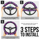 Hashibira Inosuke Demon Slayer Anime Premium Custom Car Steering Wheel Cover 1 Nearkii