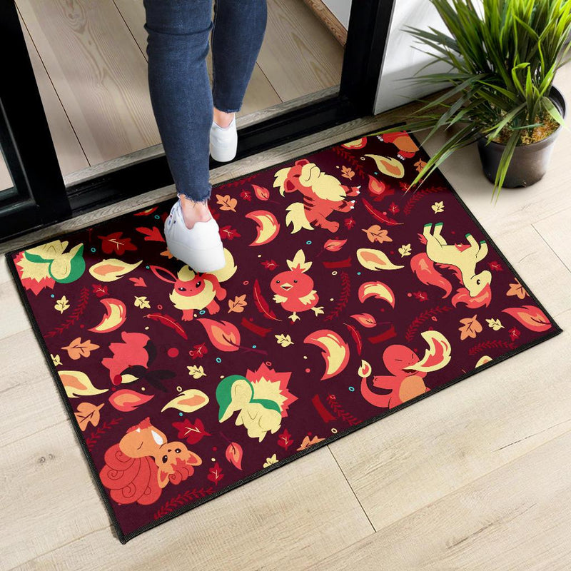 Pokemon Fire Doormat Nearkii