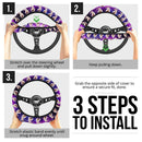 Zero Two Bunny Anime Custom Car Steering Wheel Cover Nearkii