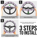 Pokemon Ghost Caro Car Steering Wheel Cover Nearkii