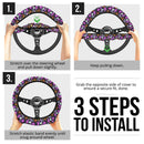 Pokemon Ghost Kawai Premium Car Steering Wheel Cover Nearkii