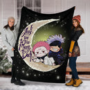 Jujutsu Kaisen Gojo Sukuna Chibi Anime Premium Blanket Nearkii