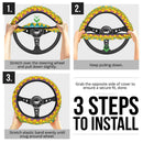 Pikachu Pokemon Anime Custom Car Steering Wheel Cover Nearkii