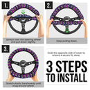 Giyu Tomioka Demon Slayer Anime Premium Custom Car Steering Wheel Cover 3 Nearkii