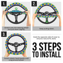 Articuno Pokemon Car Steering Wheel Cover Nearkii