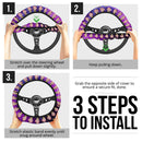 Anya Spy X Family Galaxy Car Steering Wheel Cover Nearkii