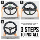 Marshadow Pokemon Car Steering Wheel Cover Nearkii