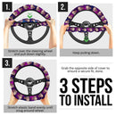 Kamado Nezuko Demon Slayer Anime Premium Custom Car Steering Wheel Cover 2 Nearkii