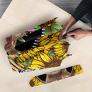 Cute Sloth Sunflower Zipper Umbrella Nearkii