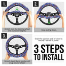 Pattern Pokemon Dragon Car Steering Wheel Cover 1 Nearkii