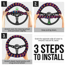 Eevee 2 Pokemon Car Steering Wheel Cover Nearkii