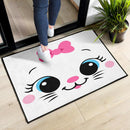 Marie Cat 1 Doormat Nearkii