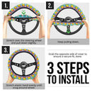 Squirtle Pokemon Anime Custom Car Steering Wheel Cover Nearkii