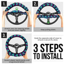Dialga Pokemon Anime Custom Car Steering Wheel Cover Nearkii