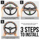 Colorful Fashion Premium Car Steering Wheel Cover Nearkii
