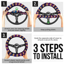 Charizard Pokemon Car Steering Wheel Cover Nearkii