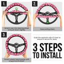 Kirby Premium Custom Car Steering Wheel Cover Nearkii