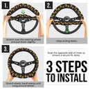 Sailor Moon Anime Christmas Premium Custom Car Steering Wheel Cover Nearkii