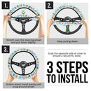 Pokemon Eevee Evolution Car Steering Wheel Cover Nearkii